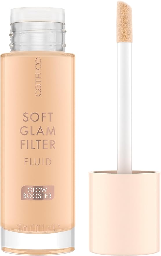 Catrice | Soft Glam Filter Fluid | Luminous Make Up Base & Highlighter for Radiant Complexion | With Vitamin E & Squalene | Vegan & Cruelty Free (15 | Light)-Velvo Beauty