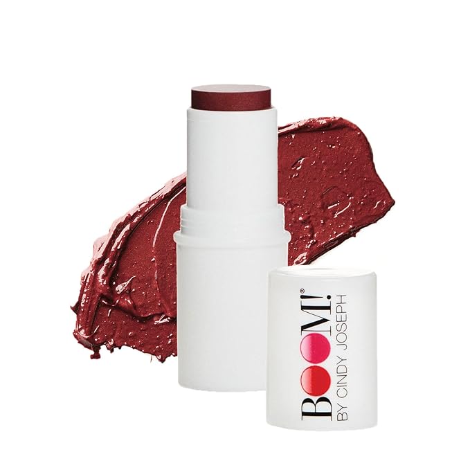 BOOM! by Cindy Joseph Boomstick Rose Nude ® + Boomstick Color ™ - Buildable Lip & Cheek Tint Makeup Sticks, Cream Blush Stick & Clean Beauty Formula Cosmetics-Velvo Beauty