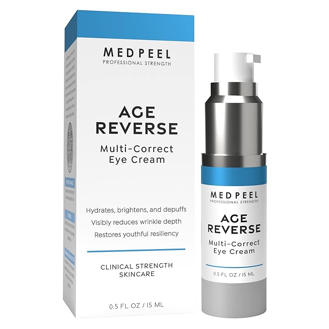 Medpeel Age-Reverse Multi-Correction Eye Cream, Plump, Moisturize and Hydrate Delicate Eye Skin, 0.5 fl oz-Velvo Beauty
