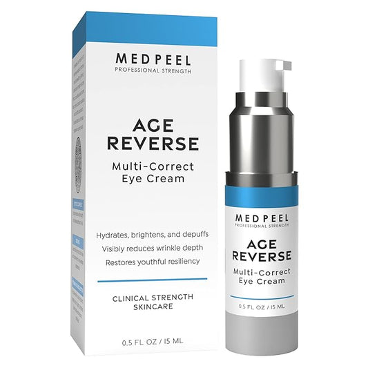 Medpeel Age-Reverse Multi-Correction Eye Cream, Plump, Moisturize and Hydrate Delicate Eye Skin, 0.5 fl oz-Velvo Beauty