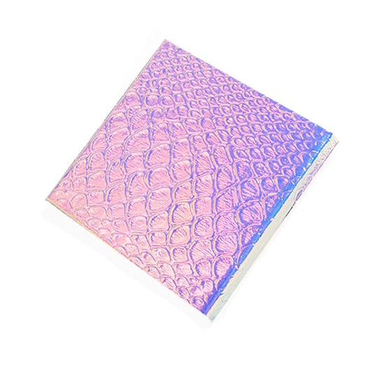 Mermaid Fish-Scale Pattern Change Empty Magnetic Eyeshadow Blush Highlighters Palette makeup tools 10x10cm-Velvo Beauty