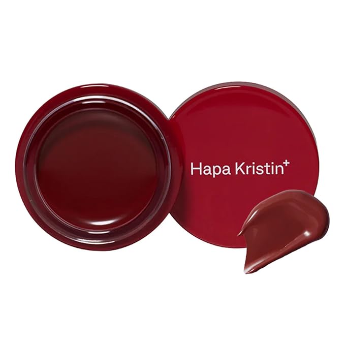 Gleam Glow Lip and Cheek Tint, Hydrating Korean Cream Blush with Long-Lasting Wear, Buildable with Radiant Finish, Plum Red 102, 0.15 oz-Velvo Beauty