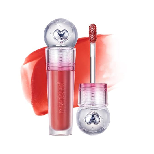 Peripera Ink Jellable Tint, Lip Stain, Korean Lip Tint, High Pigment Color, Longwear, Weightless, Moisutizing, Hydrating (01 BE APRICOT, One Size)-Velvo Beauty