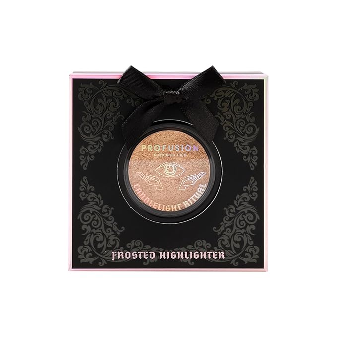 Profusion Cosmetics Candlelight Ritual Highlighter, Unleash Your Inner Glow and Illuminate Your Look with Premium Cream to Powder Beauty Tool for Effortless Glamour-Velvo Beauty