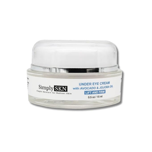 Under Eye Cream with Avocado Oil and Jojoba Oil - Anti-Aging Rich Hydrating Under Eye Cream For Minimizing Dark Circles, Puffiness and Fine Lines - 0.5 Fl. Oz.-Velvo Beauty