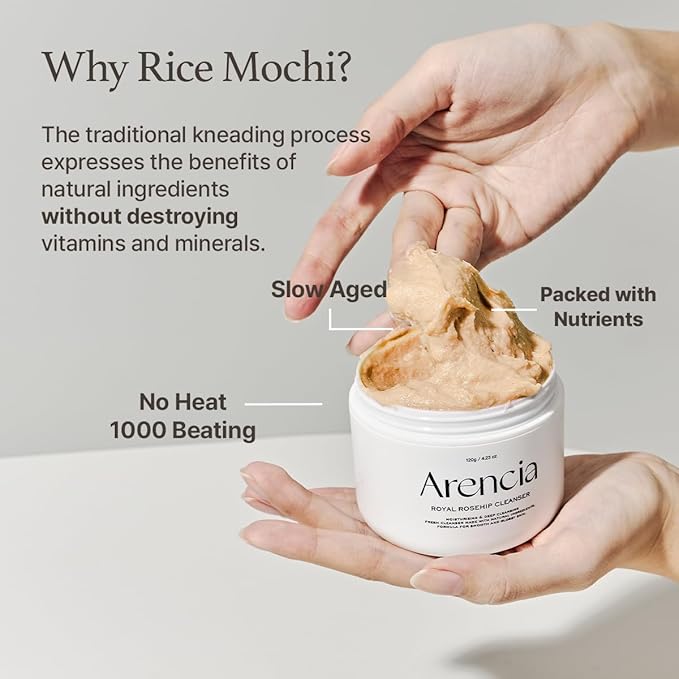 Calendula Rice Mochi Fresh Cleanser - Moisturizing, Brightening & Deep-Cleansing (4.23oz)-Velvo Beauty