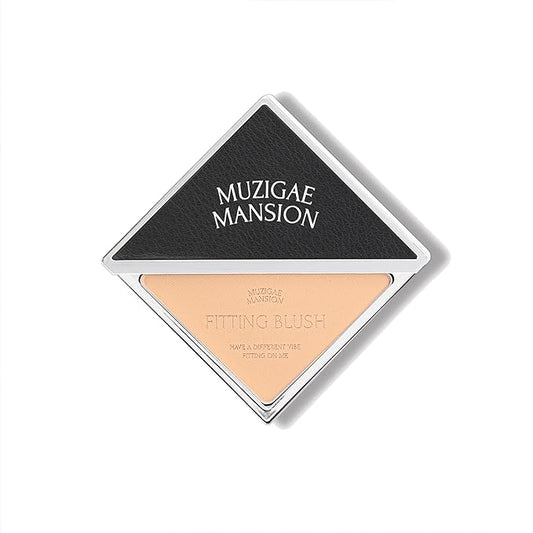 MUZIGAE MANSION FITTING BLUSH Vegan Powder Lightweight, Smooth, Blendable, Face Enhancing Makeup Color (Find)-Velvo Beauty