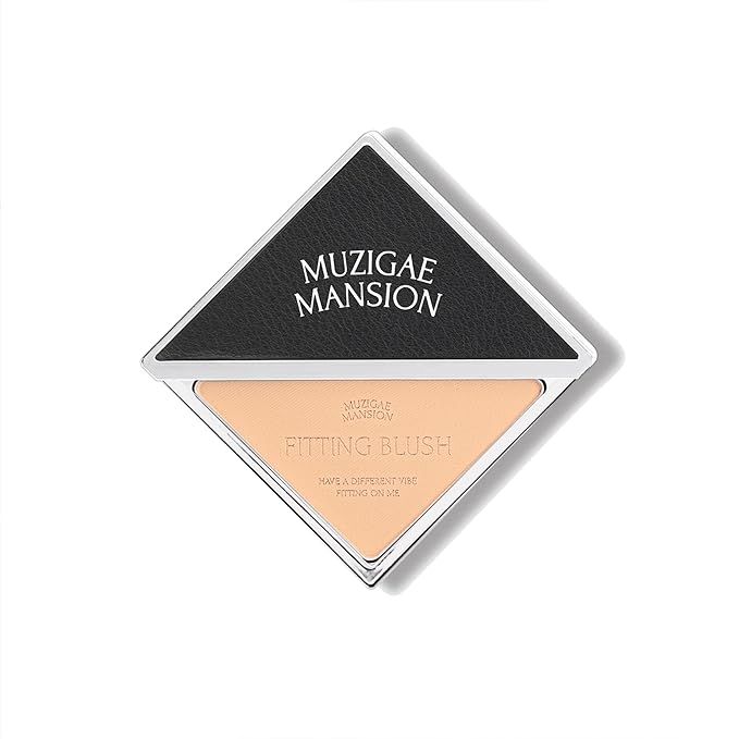 MUZIGAE MANSION FITTING BLUSH Vegan Powder Lightweight, Smooth, Blendable, Face Enhancing Makeup Color (Find)-Velvo Beauty