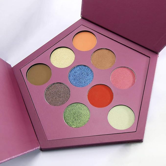 Extra Large-Sized Magnetic Makeup Palette with Diamond-Shaped for Makeup Artists using CP12-Velvo Beauty
