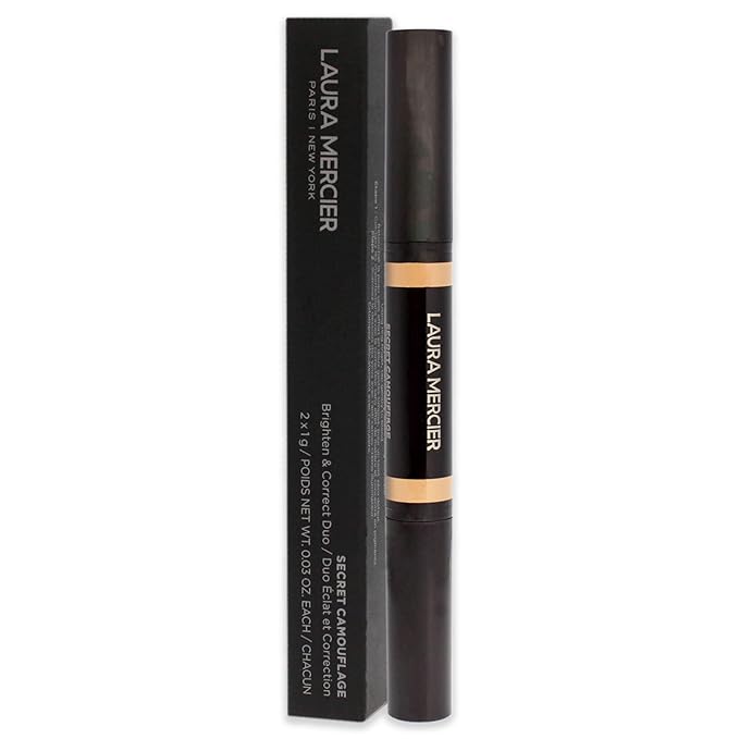 Laura Mercier Secret Camouflage Concealer Duo Stick - 2N Light with Neutral Undertones Women 2 x 0.3 oz-Velvo Beauty
