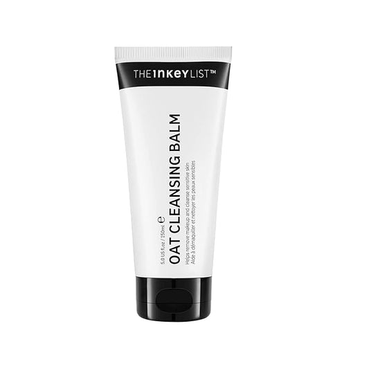 The INKEY List Oat Cleansing Balm 5 Fl Oz/150ml, Dissolves Makeup, Nourishing Skincare, Gentle Cleanser, Vegan Friendly, Suitable For All Skin Types-Velvo Beauty