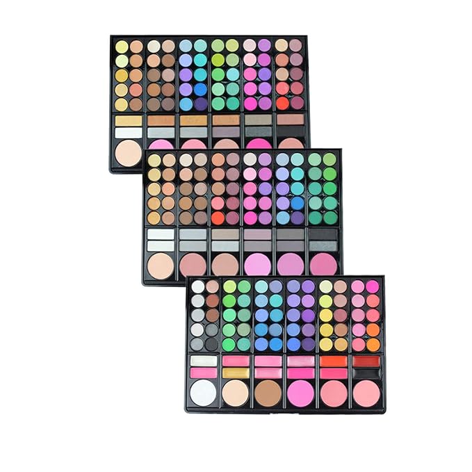 Pro Makeup Gift Set All In One Makeup Palette Cosmetic Contouring Kit 78 Colors Eyeshadow Palette with Blush, Face Powder and Lip Gloss #1 - Ideal Gift for Holiday-Velvo Beauty