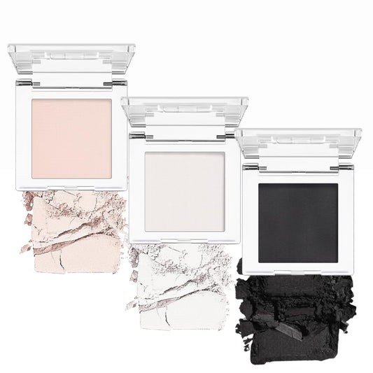 AMY'S DIARY White Black Pink Matte Eyeshadow Palette 3 pics set – Long-Lasting & Highly Pigmented, Vegan & Cruelty-Free-Velvo Beauty