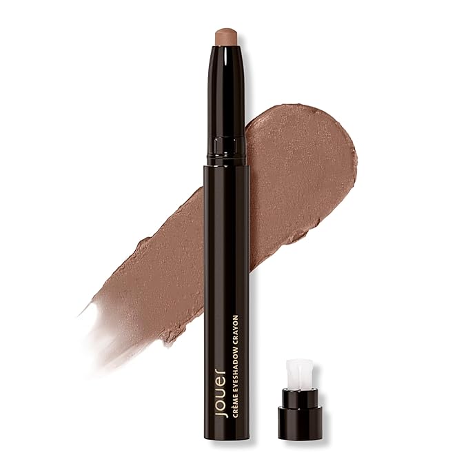 Jouer Crème Eyeshadow Crayon | Men & Women | Built-In Sharpener | Dermatologist Tested | Waterproof, Fast Drying & Crease Resistant Formula-Velvo Beauty