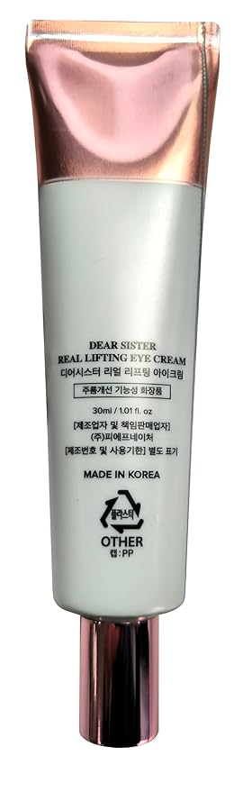 Glow Fairy Real Lifting Eye Cream. Under Eye Treatment, Eye Wrinkle Removal, eye firming, and Eye Bag Remover Cream 30 ml/ 1.01 fl. oz-Velvo Beauty