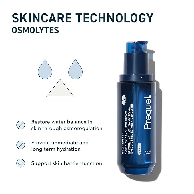 Skin Multi-Quench Plumping Hydration Serum for Face. Intensive Hydrating Facial Serum for Women with PGA Complex and Moisture-Binders. Deep Moisturizing for Dry and Sensitive Skin, 1.7oz-Velvo Beauty