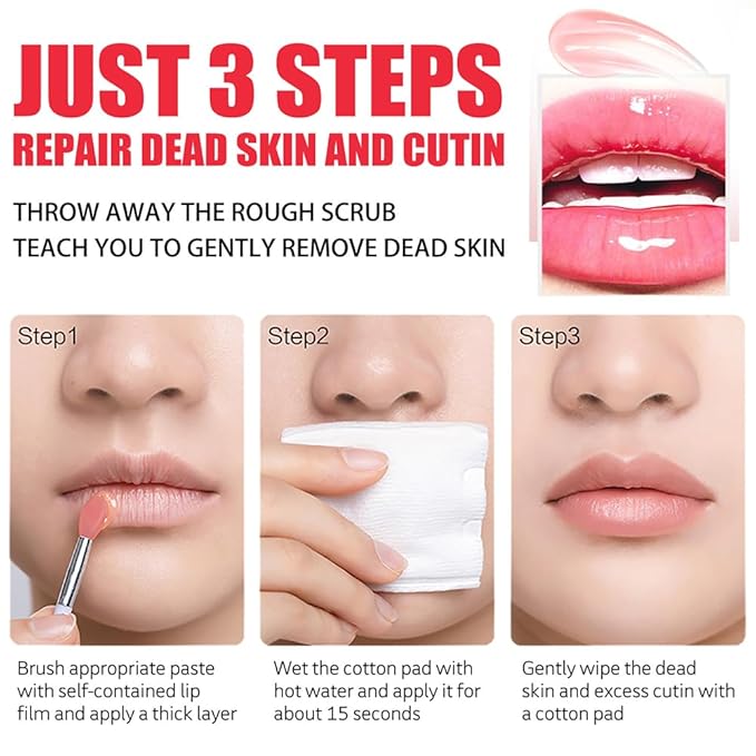 Lip Sleeping Mask,Night Repair Lip Mask,Hydrating & Prevention Dry and Cracked Lip Scrubs Exfoliator,Vitamin E Moisturizing Exfoliating Fade Lip Lines Lip Balm Jelly Lip Mask Lip (1 PCS)-Velvo Beauty