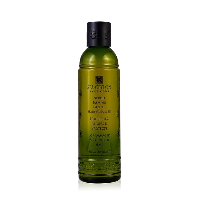 SPA CEYLON Neroli Jasmine Gentle Hair Cleanser| Sulfate-Free| Deep Nourishing | Scalp Balance | Ideal for Damaged and Coloured Hair-Velvo Beauty