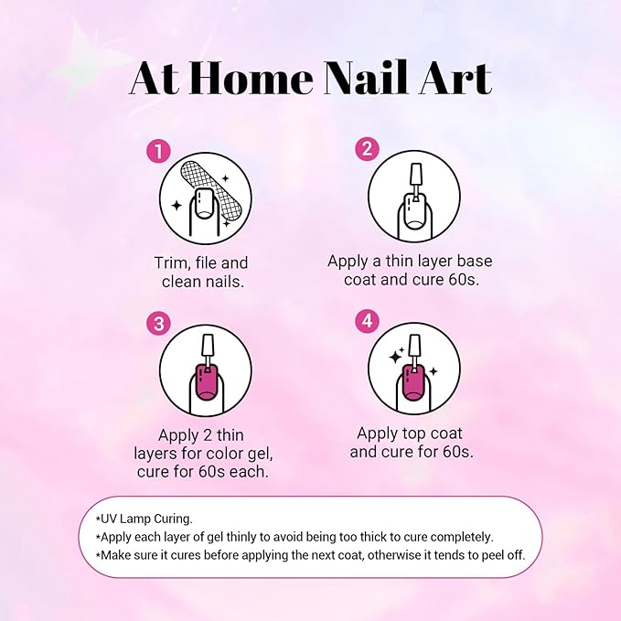 JODSONE 23 PCS Glitter Gel Polish with Soak off Base Coat Matte and Glossy Top Coat Glitter Red Pink Color High Shine and Fashion Gel Nail Polish Kit-Velvo Beauty