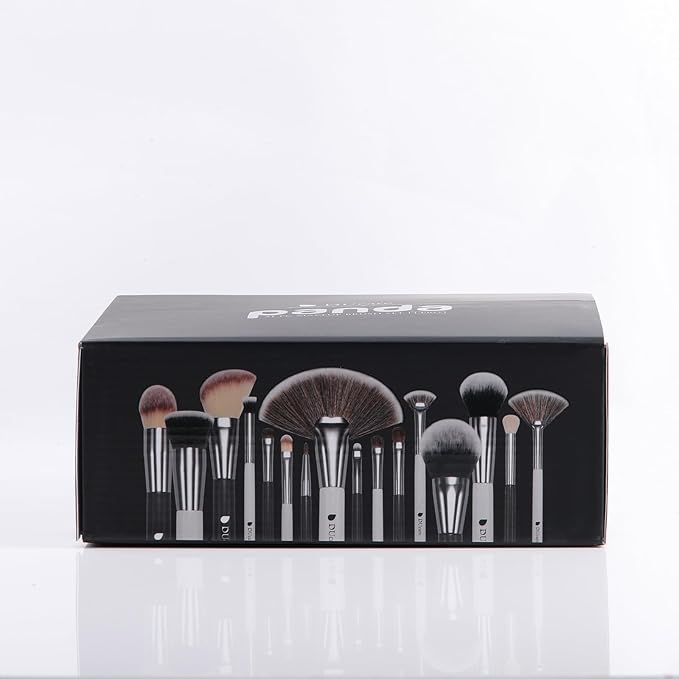 DUcare Professional Makeup Brushes 31Pcs Panda Series Makeup Brush Set Kabuki Foundation Blending Face Powder Blush Concealers Eye Shadows With Leather Case Organizer-Velvo Beauty