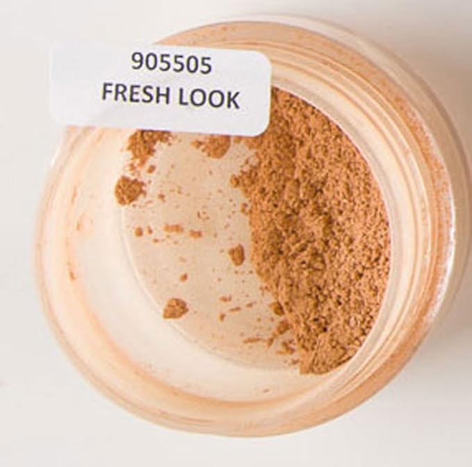 Powder Foundation, with Puff, Fresh Look, 6 Gram-Velvo Beauty