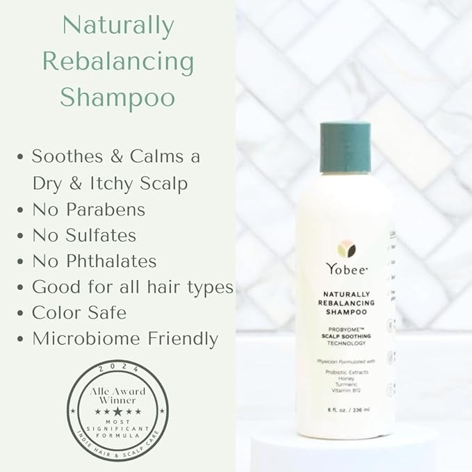 Psoriasis & Dandruff relief | Yobee Probiotic Shampoo & Conditioner | Doctor formulated-Velvo Beauty
