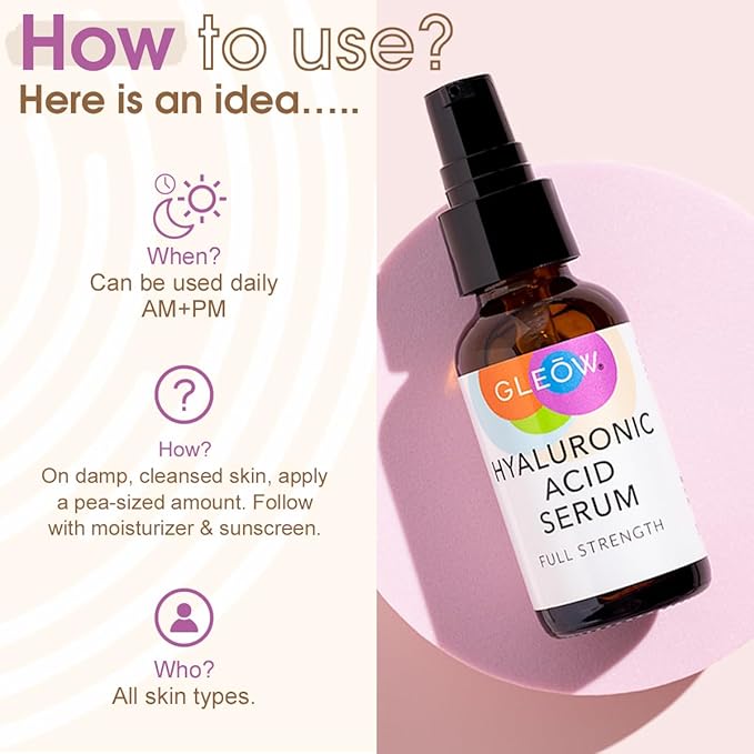 New 2024 Pure Hyaluronic Acid Serum for Face - Hydrating Serum for Women - Hyaluronic Acid Pure Face Serum for Women - Face Serum for Dry Skin with Dark Spots 2oz-Velvo Beauty