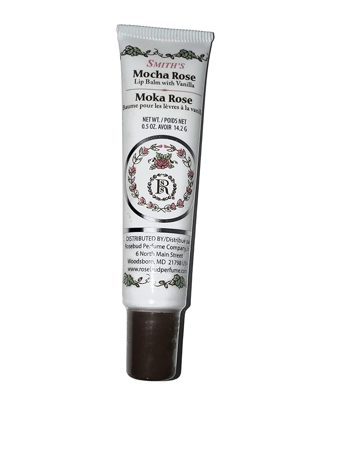 Rosebud Perfume Co. Mocha Rose Lip Balm 0.8 oz/ 22 g-Velvo Beauty