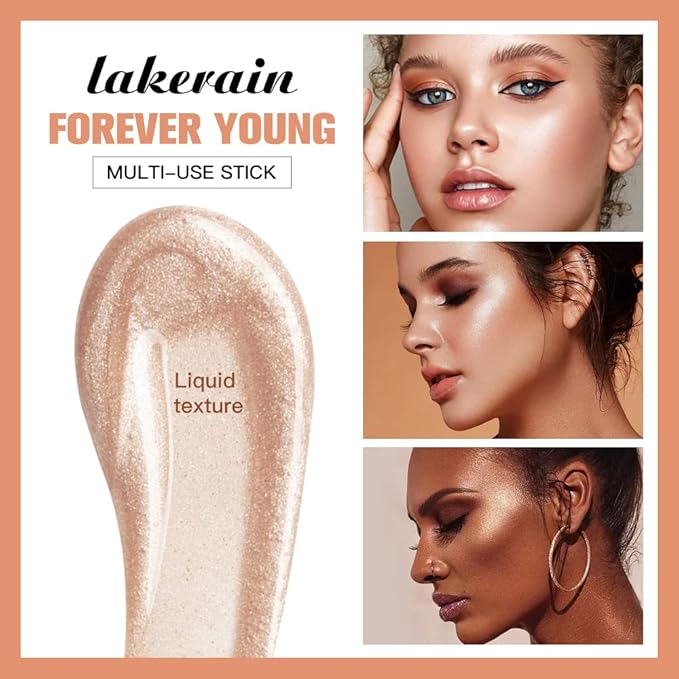 3 Pcs YU KUI LX Liquid Beauty Stick, Highlighter Makeup, Blush Stick, Liquid Highlighter, Contour StickMultifunctional Beauty Stick,Beauty Cream With Cushion Applicator (01#+03#+05#)-Velvo Beauty