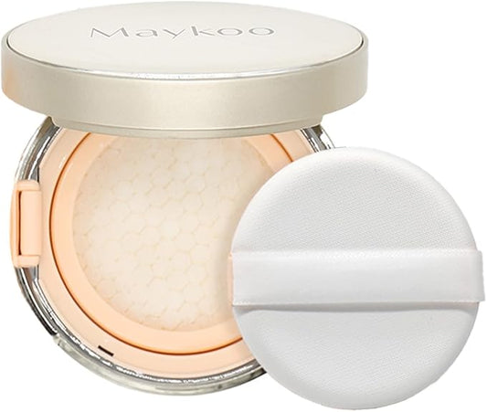 Face Oil Blotting Cushion Instead of Oil Blotting Paper Sheets for Oily Skin, Oil Absorbing Liquid Mattifying Cushion, Moisturizing & Smoothing Pores with Natural Tea Tree, Oil control for Make Up-Velvo Beauty