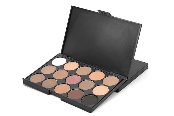 15 Colors Eyeshadow Makeup Palette Cosmetic Contouring Kit - Perfect for Professional and Daily Use-Velvo Beauty