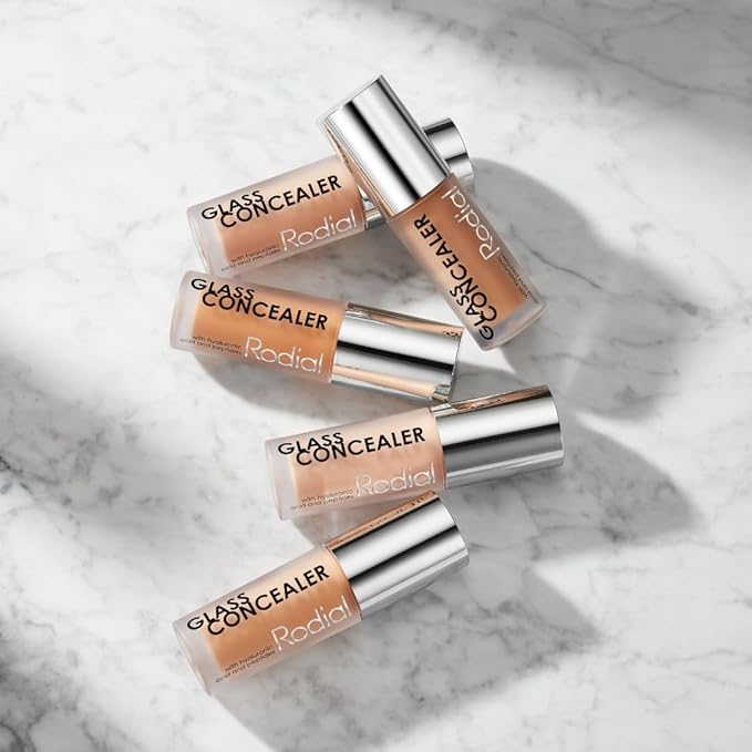 Rodial Glass Concealer Shade 1 - Luminous, Full-Coverage Cream with Peptides and Antioxidants for Flawless Skin, 0.1 fl. oz.-Velvo Beauty