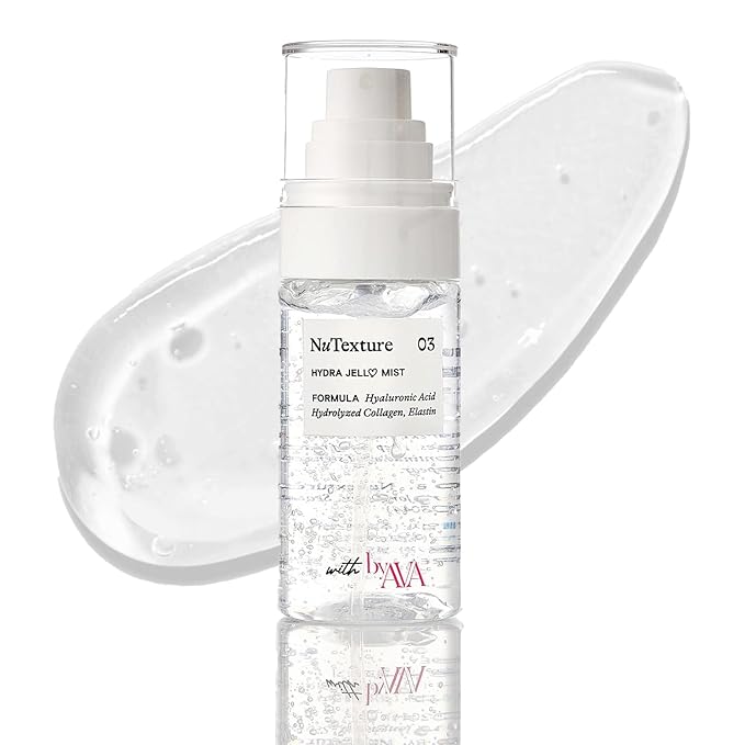 Jelloskin Hydra Jell Face Mist by AVA x NuTexture Hydrating Face Spray with Collagen, Hyaluronic Acid, Vitamin C & E-Velvo Beauty