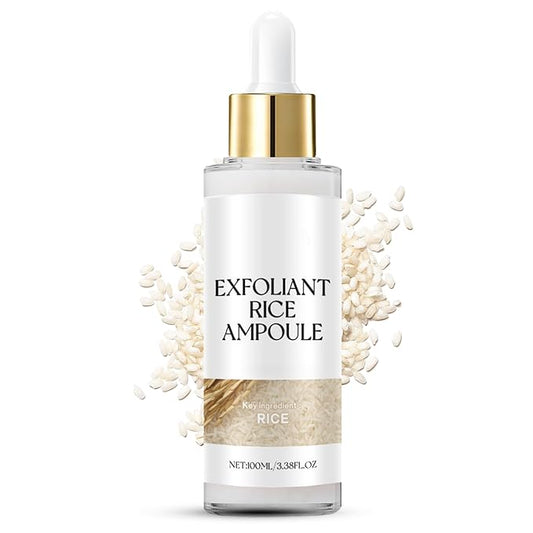 Peel Shot White Rice Peeling Ampoule - Soft Exfoliating Face and Body Scrub - Rice Exfoliator for Face Dead Skin Remover for Body - Deep Pore Cleanser Facial Scrub Exfoliator for All Skin Types-Velvo Beauty