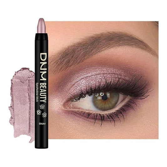 Kaely Cream Eye Shadow Sticks, Mink Mauve Metallic Eyeliner Pencil Eyeshadow Palette Makeup, Eye Highlighter Brightener Stick for Older Women Waterproof Pigmented, sombras para ojos, New-53-Velvo Beauty