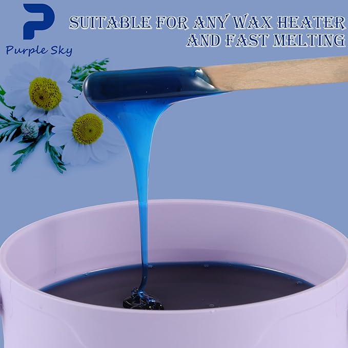 Wax Beads Bulk, 80oz Large Capacity Brazilian Waxing for Hair Removal, Face Wax Beans for Coarse Hair, Bikini, Leg, Eyebrow, Salon SPA Party Gift-Velvo Beauty