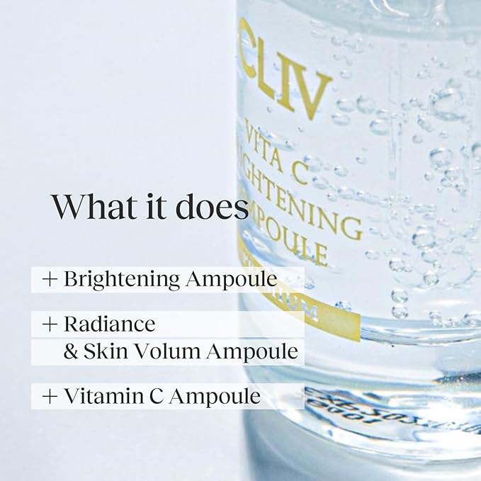 Vita C Brightening Ampoule Facial Serum | 85% Lemon Water | Skin Dullness Treatment | Vitamin Skincare |Skin Refreshing Serum | Korean Skincare (1.01 fl oz, 30ml)-Velvo Beauty