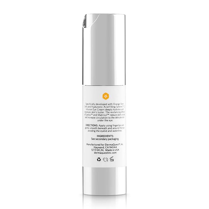 DermaQuest C Infusion Hydrating Revitalizing Eye Cream - Eye Bags Reducer, Eye Puffiness Treatment & Under Eye Cream For Dark Circles (0.5 oz)-Velvo Beauty