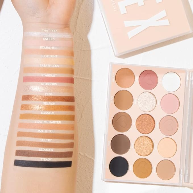 Beauty Creations NUDEX COLLECTION Eyeshadow Palette (NUDEX SHADOW PALETTE)-Velvo Beauty