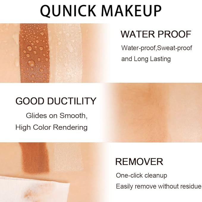 evpct 2Pcs Face Cream Contour Sticks Makeup Highlighter Highlight Brown Creme Cheek Contour Sticks contorno en crema Bronzer Bronzing Foundation Stick Kit Powder Shadow Shading Face Contour 05&08-Velvo Beauty