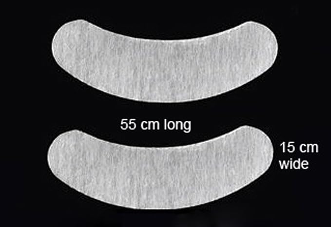 Mini Under Gel Eye Pads Lint Free for Eyelash Extensions (QTY:40 pairs (20 pouches))-Velvo Beauty