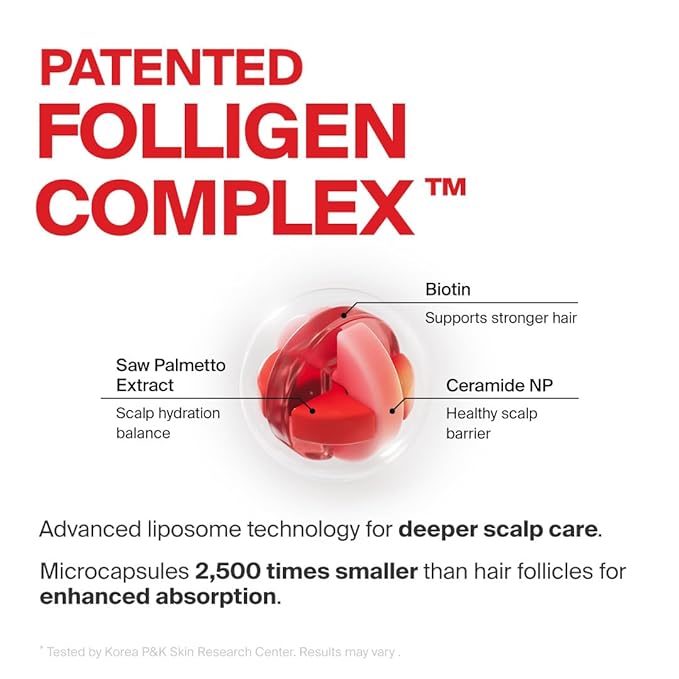 Dr.FORHAIR Bio-3 Folligen Shampoo 500 ml/16.91 fl. oz. | Hair Strengthening and Volumizing | Revitalizes and Moisturizes-Velvo Beauty