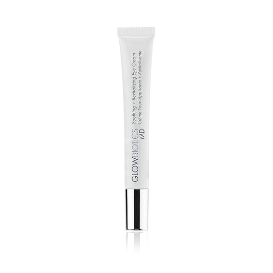Glowbiotics Soothing + Revitalizing Probiotic Eye Cream: Hydrate, Firm & Reduce Wrinkles, Dark Circles & Puffiness, Peptide-Rich for Youthful Eyes, 0.5 oz-Velvo Beauty