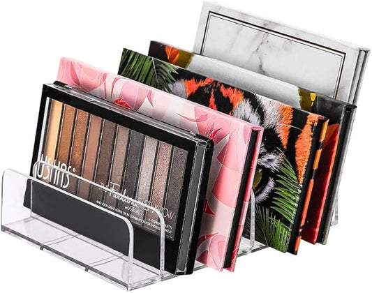 Eyeshadow Makeup Palette Cosmetic Organizer - Waterproof Eyeshadow Organizer for Eye Makeup Palette,Bathroom Countertop,7 Sections (1PCS-Large)-Velvo Beauty