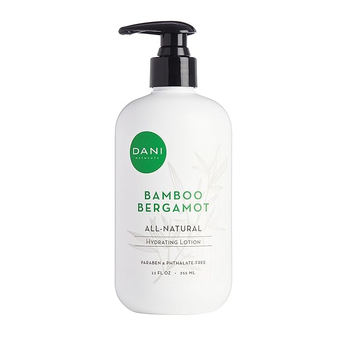 Naturals Hand & Body Lotion - Clean Bamboo Bergamot Scented, Deep Hydration Lotion for Dry Skin, With Shea Butter & Aloe Vera, Natural & Organic Ingredients, Paraben-Free, 12 Oz-Velvo Beauty