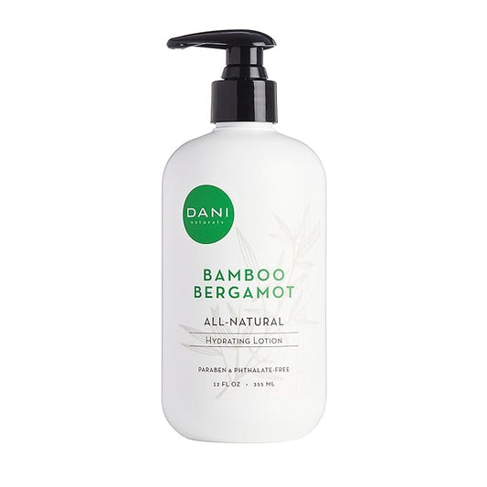 Naturals Hand & Body Lotion - Clean Bamboo Bergamot Scented, Deep Hydration Lotion for Dry Skin, With Shea Butter & Aloe Vera, Natural & Organic Ingredients, Paraben-Free, 12 Oz-Velvo Beauty