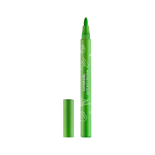 Covergirl Outlast Lipstain, Zom-Bean, Halloween Limited Edition, Transfer-Proof, Non-Drying, Lightweight, Buildable, 0.05oz-Velvo Beauty