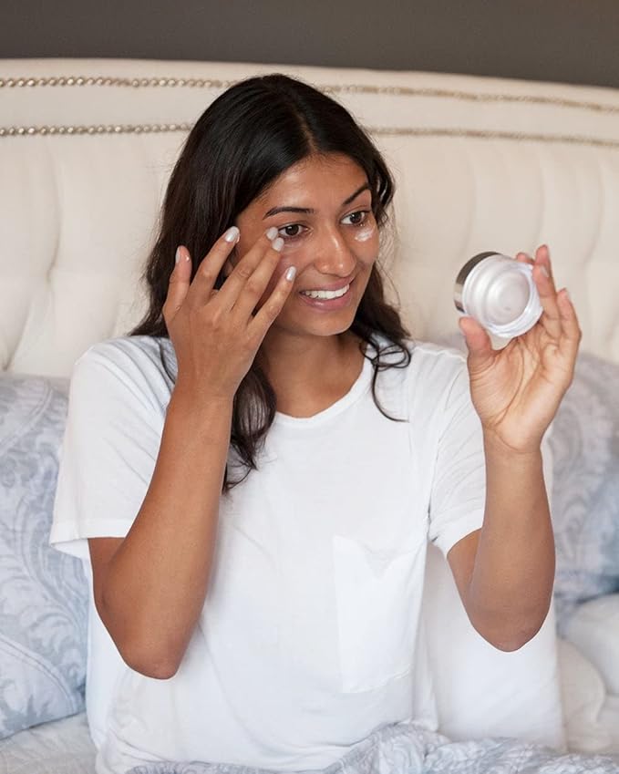 VASANTI EYE WONDER Triple Action Paraben-Free Eye Treatment Cream Clinically Proven Peptides & Botanicals - Helps with Dark Circles, Wrinkles, Puffiness (20mL)-Velvo Beauty