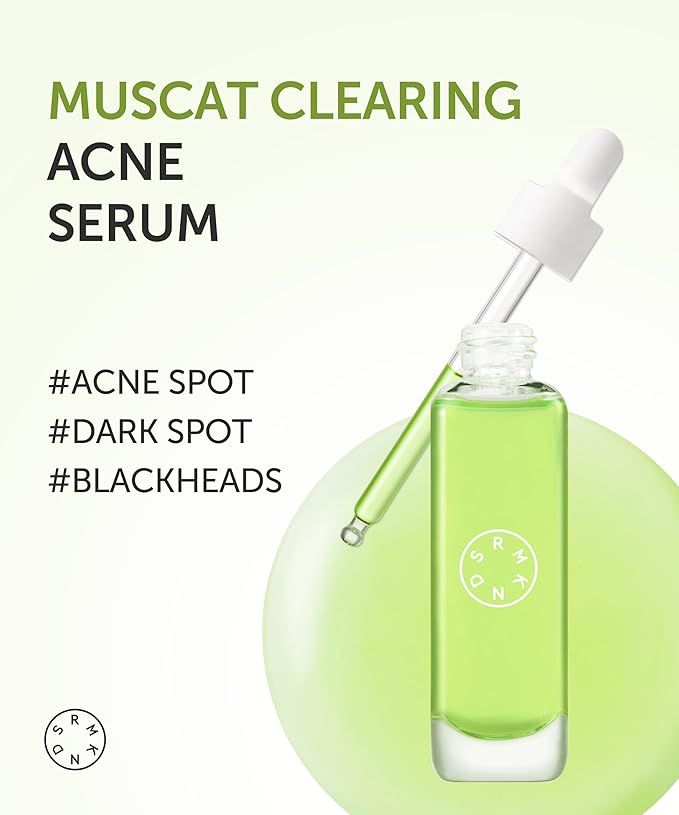 SERUMKIND Muscat Discoloration Correcting facial serum - 1fl oz - Blemishes & blackhead remover - Vegan Not Tested on Animals - Korean Skin Care - PHA Redness Relief and Exfoliating-Velvo Beauty