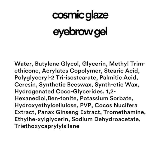 Nuorganic Brow Gel Clear - 6ml Natural Eyebrow Gel Clear, for Brow Growth | Vegan & Cruelty-Free Eyebrow Gel, Infused with Beeswax and Coconut Extract for Sculpting and Nourishing Brows-Velvo Beauty